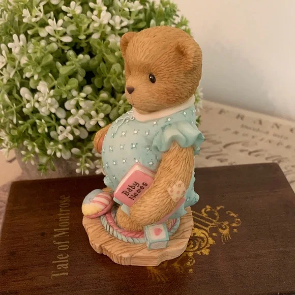 Cherished Teddies “Anxiously Awaiting The Arrival” Figurine - Picture 4 of 10